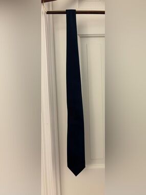 Navy Boys' Knit Tie - Unbranded